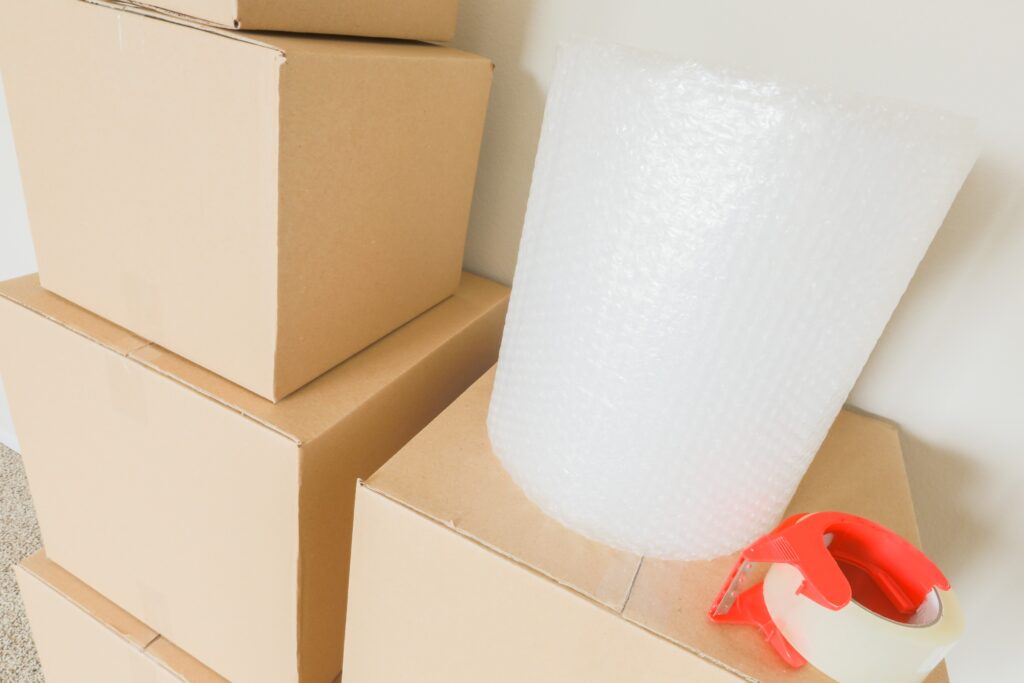 gather the right packing materials